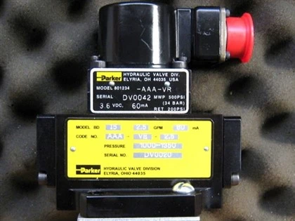 Parker ikki-Servo klapan BD15 va BD30